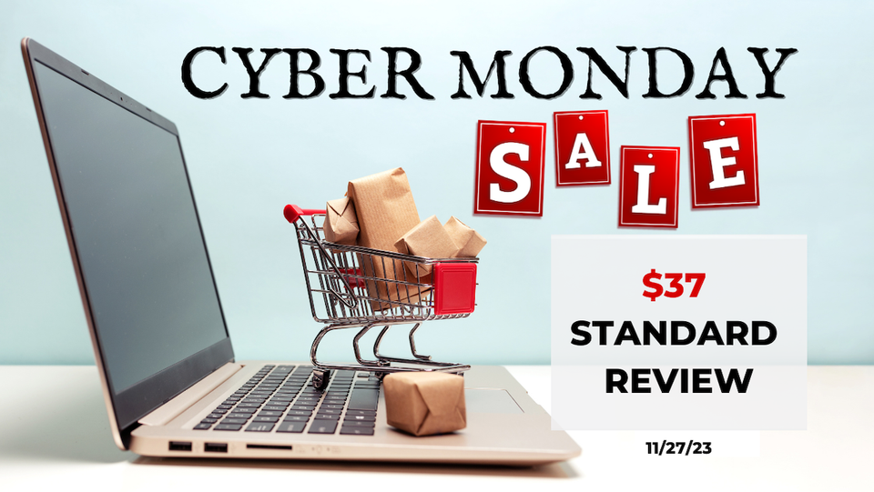 $37 Standard Review Cyber Monday Sale